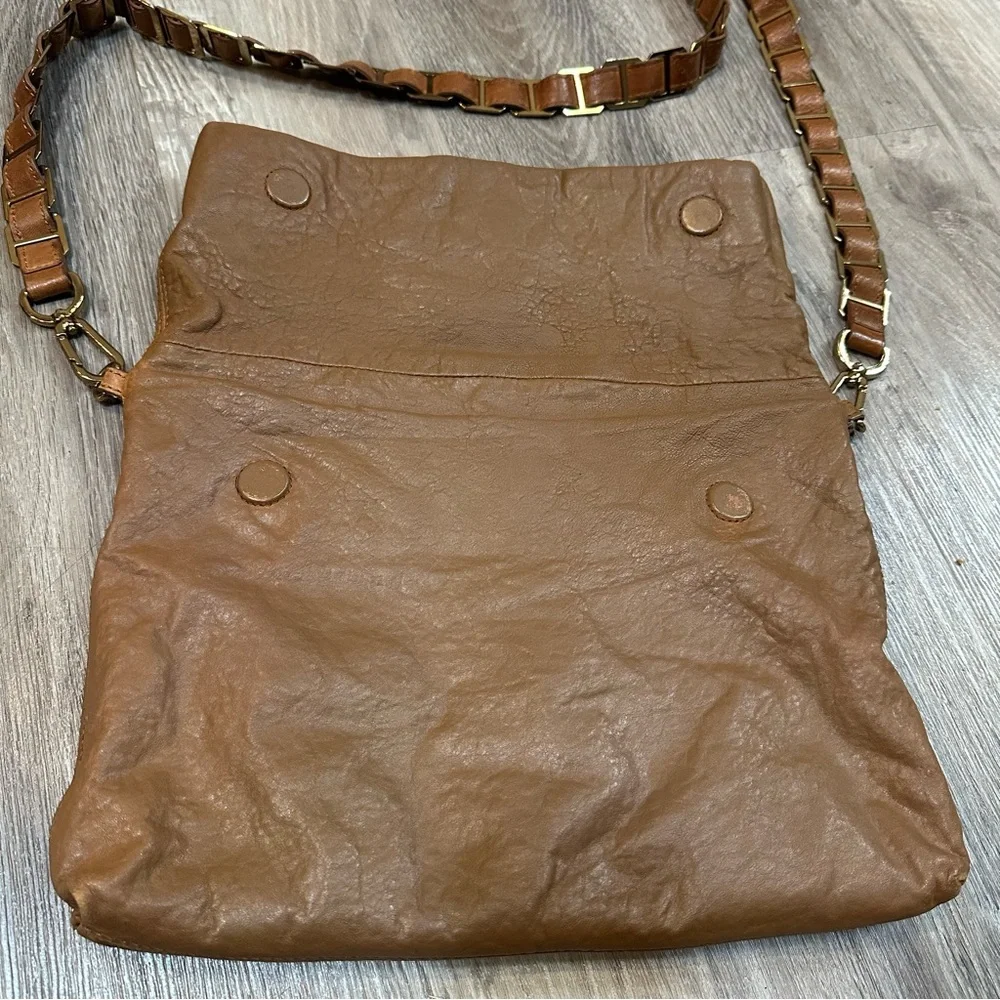 TORY BURCH Purse Bag Louisa Leather Messenger Crossbody - Picture 4 of 9